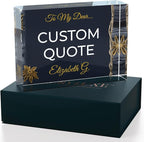 Custom Acrylic Sign Personalized, Custom Desk Name Plate, 18 Styles, - Image 3