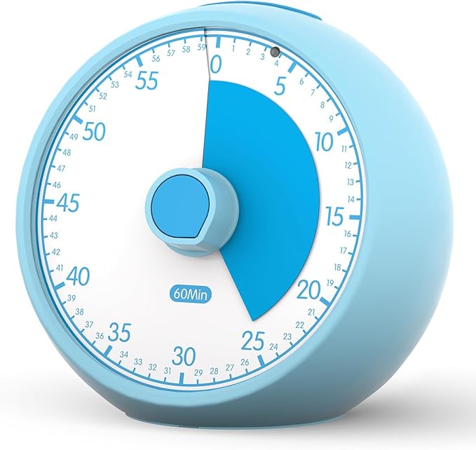 Visual Timer for Kids 60-Minute by Conchstar