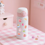 3D Cute Cartoon Cat Bento Puff Stickers,Kawaii Mini Puffy Stickers | 3D Stickers for Scrapbooks Planner Journals Laptops Phone Case Decoration Phone Stickers