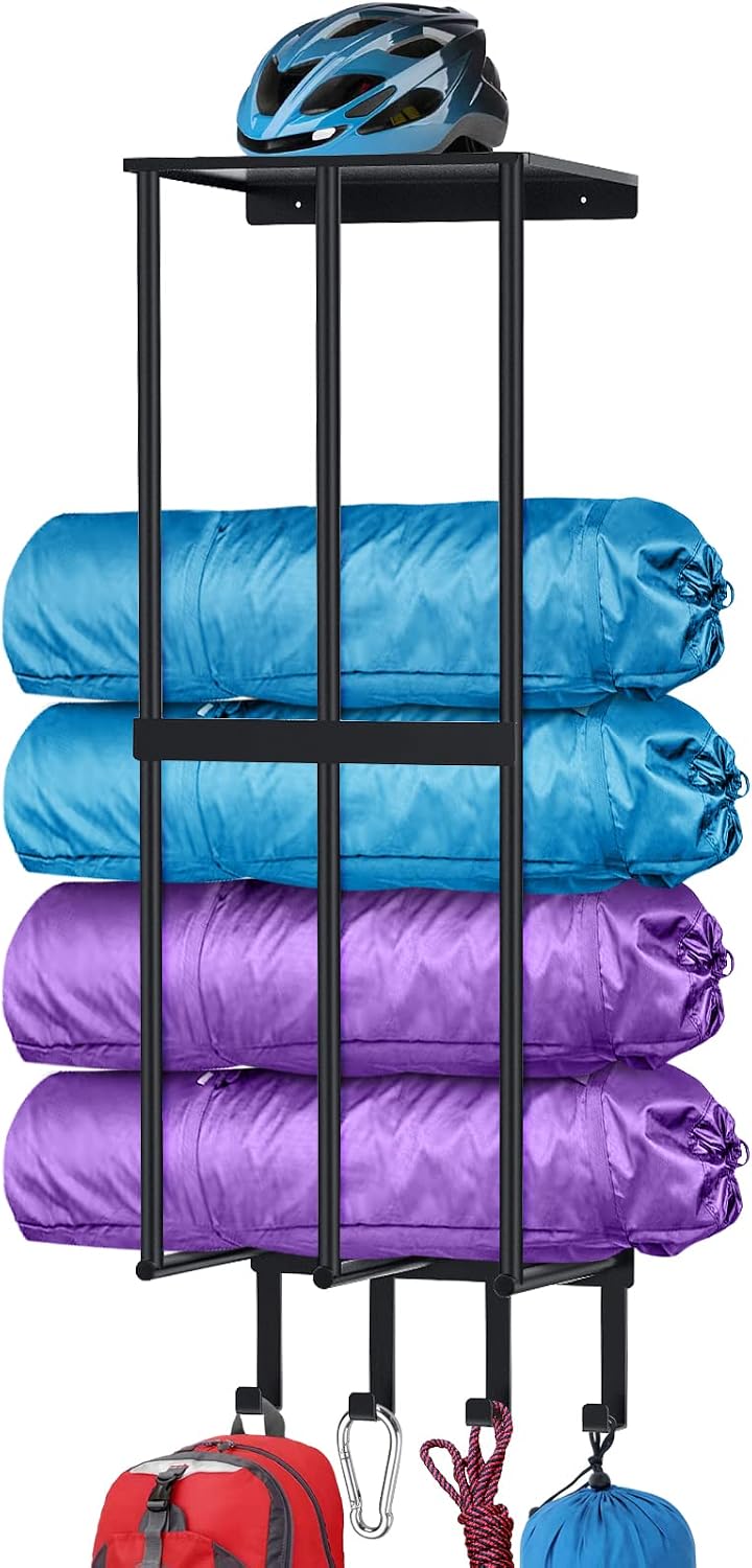 camping chair wall storage for garage, metal camping shown in use