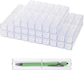 OMISTAR 100PCS Pen Gift Box, Acrylic Clear Pen Gift Box by OMISTAR