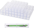 OMISTAR 100PCS Pen Gift Box, Acrylic Clear Pen Gift Box by OMISTAR