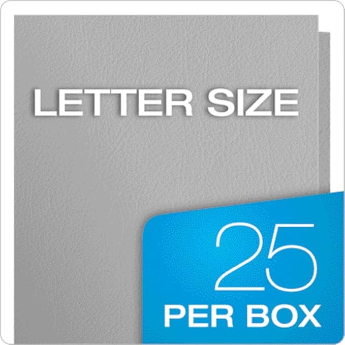 Oxford Twin-Pocket Folders, Textured Paper, Letter Size, Holds 100 Sheets - Image 6