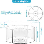 Acrylic Pen Holder for Desks, Acrylic Desk Organizer Clear, 360 Degree Pencil - Image 8
