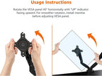 Amazon Basics Gas Spring Dual Computer Monitor Arm Mount, Adjustable, Holds up - Image 2