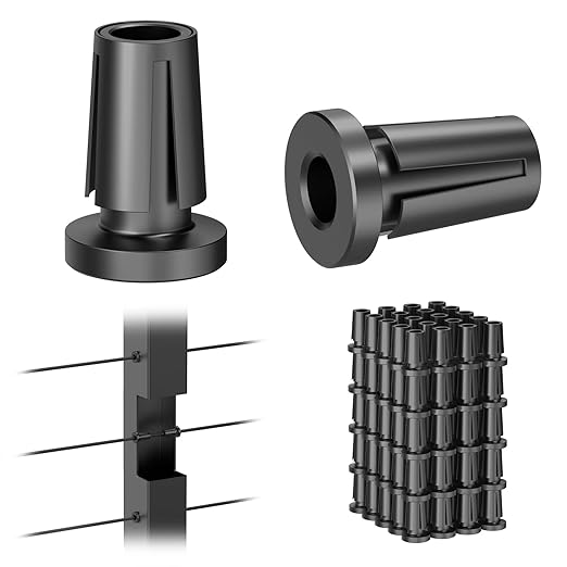 BLIKA Upgraded 100 Pack Stainless Steel Black Protector Sleeves by BLIKA