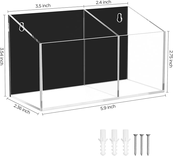 HBlife 2 Pack Magnetic Dry Erase Marker Holder - Image 2