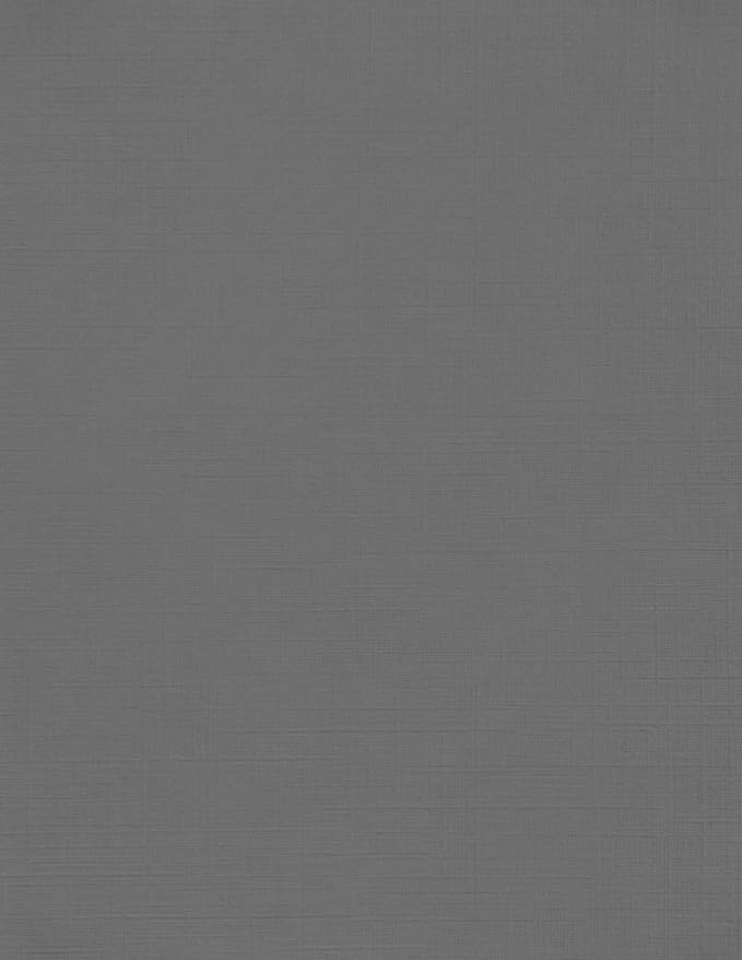 LUXPaper 8.5" x 11" Cardstock | Letter Size | Sterling Gray Linen | 100lb. by LUXPaper