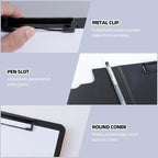 FRETONBA Clipboard Folder, A4 Foldable Clipboard - Image 4