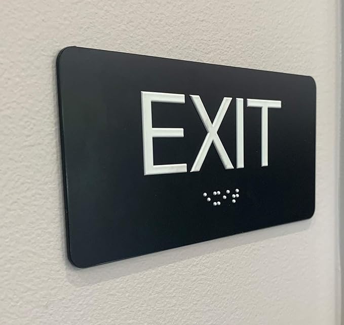 NAP TAGS Exit Sign ADA Compliant - Image 3