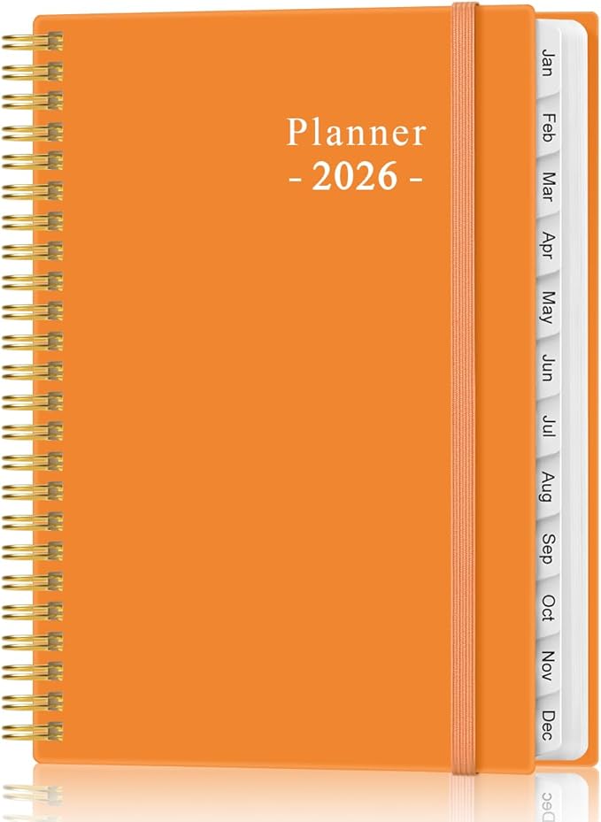 2026 Planner - Planner 2026 from January 2026 - December 2026, Weekly & Monthly by Heveboik