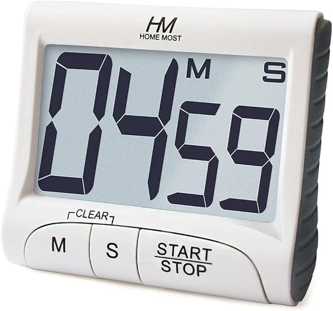 HOME MOST 3" Large Display Kitchen Timer by HomeMost