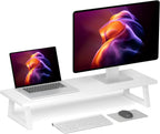 TEAMIX White Dual Monitor Riser