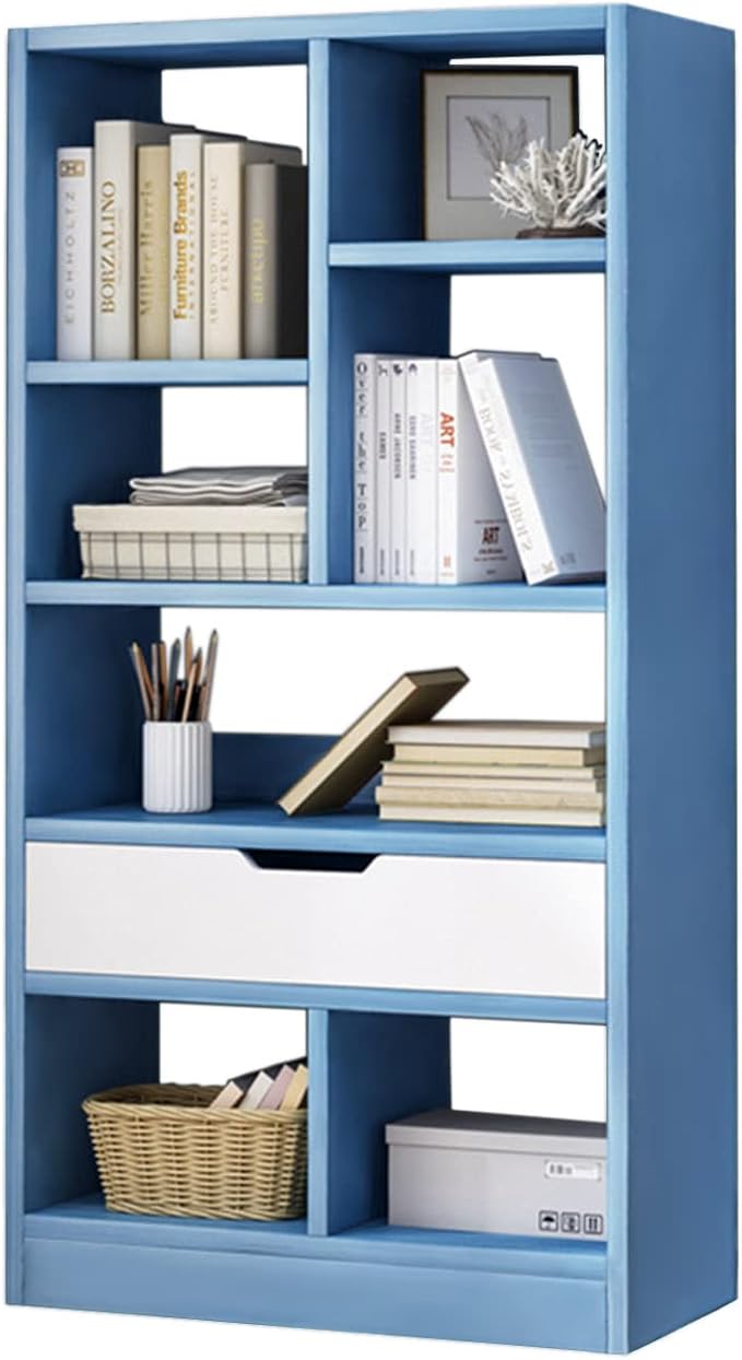 IOTXY Wooden Open Shelf Bookcase by IOTXY