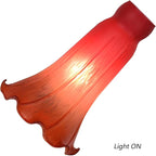 Bieye LS64 Lily Flower Blown Glass Lampshade - Image 2