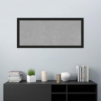 Amanti Art Black Framed Magnetic Board 23x51 Oversize Vision Board - Image 5