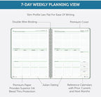 Planner Pad Spiral Bound 3-Tier Funnel Down 12 Month Organizer, October 2025 – - Image 3