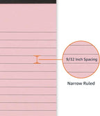 Amazon Basics Narrow Ruled 5-Inch by 8-Inch Lined Writing Note Pads - Image 3