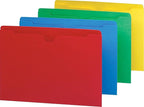 Smead File Jacket, Reinforced Straight-Cut Tab, Flat-No Expansion, Letter Size - Image 3