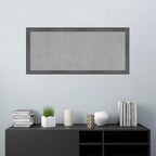 Amanti Art Grey Framed Magnetic Board 23x51 Oversize Vision Board - Image 5