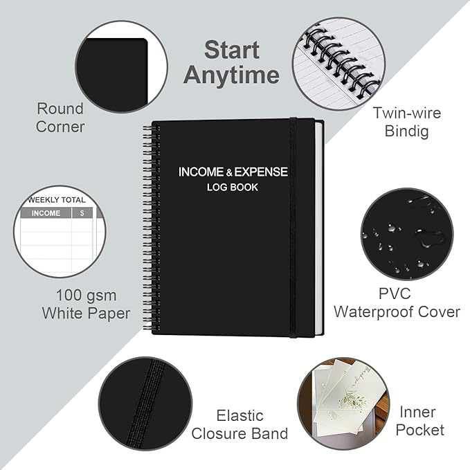 Heveboik Income & Expense Log Book - Image 2