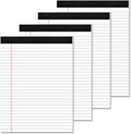 Note Pads 8.5 x 11 Wide Ruled Lined Writing Note Pad by Aidunmis