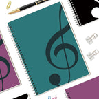 MOREYES Music Notebook Composition Manuscript Staff Notebook - Image 4