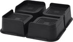 MXMZHXU Bed Risers 2 inch, 3 inch, 4 inch, 6 inch or 8 inch Heavy Duty by MXMZHXU