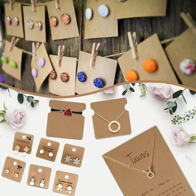100 Sheets Kraft Paper Brown Cardstock 8.5 x 11, Goefun 80lb Card Stock Printer - Image 6