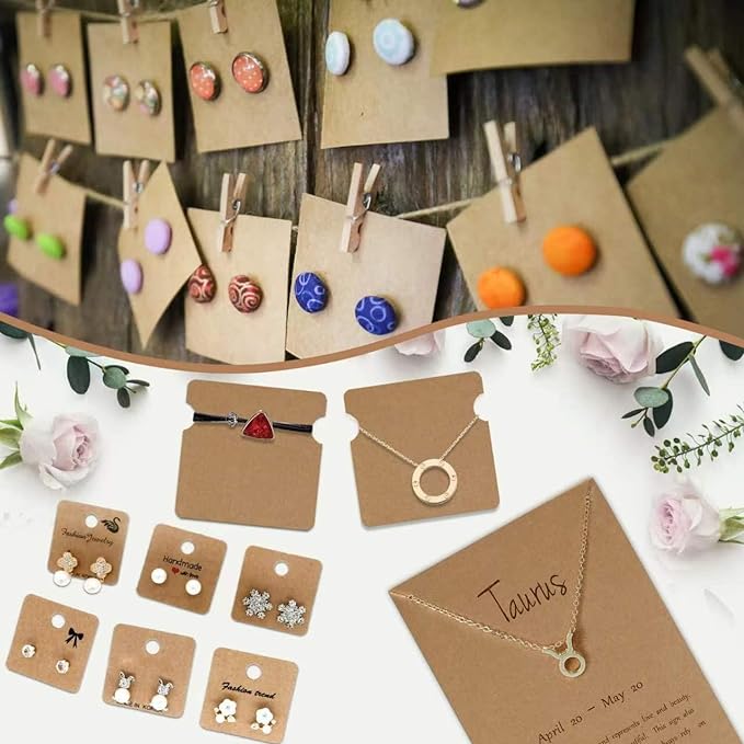 24 Sheets Brown Cardstock 8.5 x 11 Kraft Paper, Goefun 80lb Card Stock Printer - Image 6