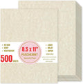 Parchment Paper for Certificates, 100 GSM Textured Stationary, Printer-Friendly by Apprabbr