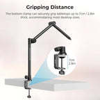 SMALLRIG Overhead 3-Section Desktop Camera Bracket, Damping Boom Arm Desk Mount - Image 6