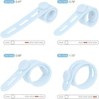 Donruby 24Pcs Silicone Cable Ties - Image 3