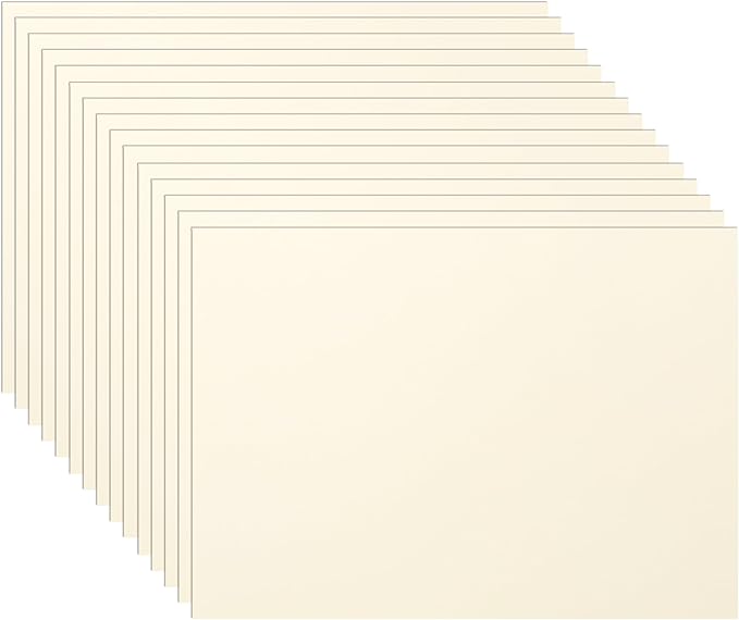 Guakicae 150 Sheets Cream Cardstock 5 x 7 Ivory Paper, 300gsm/110lb Heavyweight by Guakicae