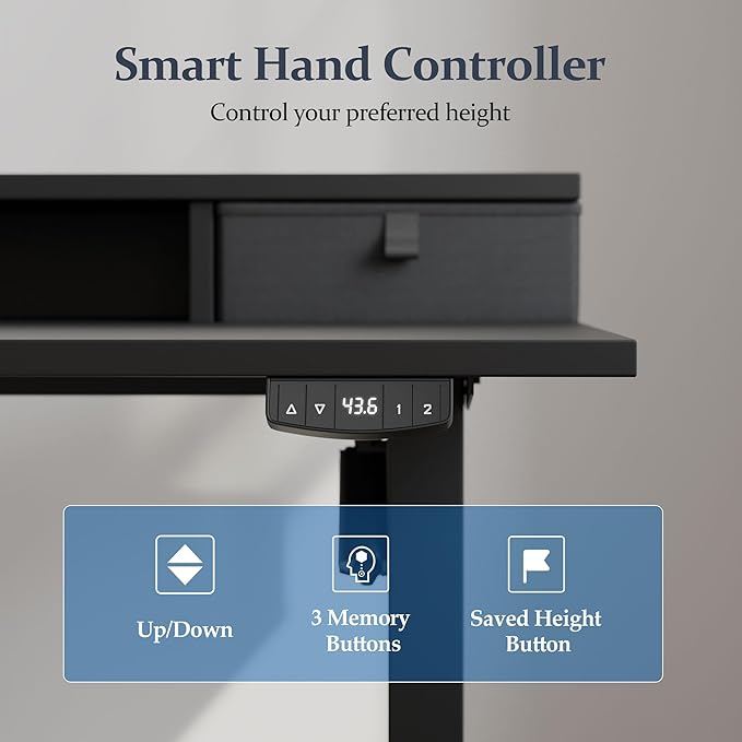 Klicelor 55 Inch Electric Standing Desk - Image 7
