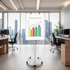 Mobile Dry Erase Board – 36x24 inches Height Adjustable Magnetic Portable - Image 6