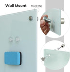 Gooderboard Glass Magnetic White Board – 72 x 48 Inches Dry Erase Frameless - Image 3