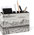 Famame Vintage Desert Mountains Pencil Holder by Famame