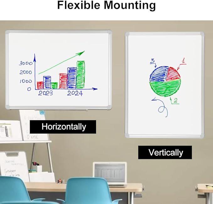 DEVELOP 12x18 Inch Magnetic Dry Erase Board - Image 4