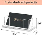 Weiai Acrylic Business Card Holder Stand - Image 3