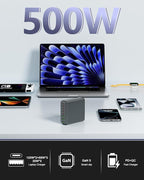 500W USB C Charger Block, 8-Port USB C Charging Station Fast Charging PD 120W - Image 3