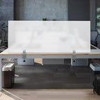 Desk Divider, Acrylic Desk Privacy Panels, Privacy Desk Screen, Frosted Acrylic - Image 5
