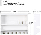 Mutsault Key Holder for Wall, Mail Organizer Wall Mounted - Image 3