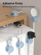Magnetic Cable Clips, Adjustable Cord Holder Management, Adhesive Wire Keeper - Image 8
