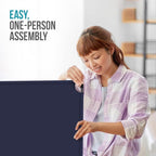 Steel-AID 50-inch Rolling Privacy Room Divider - Image 6