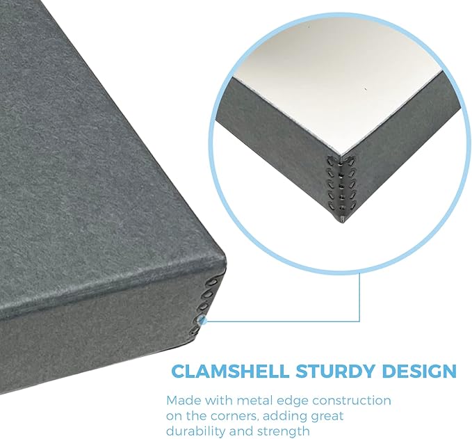Lineco Folio Storage Box, Clamshell Design - Image 4