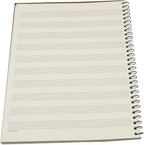 MOREYES Music Notebook Composition Manuscript Staff Notebook - Image 5