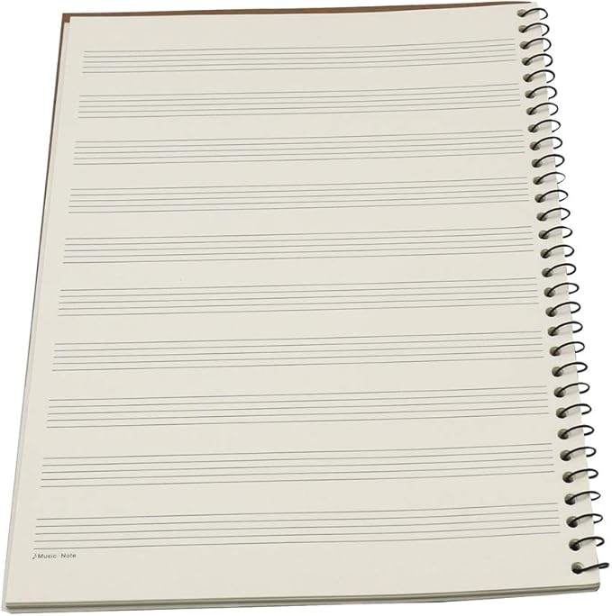MOREYES Music Notebook Composition Manuscript Staff Notebook - Image 5
