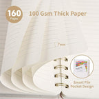 Spiral Notebook-5.75" x 8.125" College Ruled Journal - Image 4