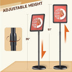 Newzueby Pedestal Floor Stand Sign Holder - Image 3